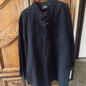 Harley-Davidson Black Casual Snap Front Button Down New With Tags